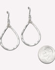 Teardrop Earrings •  Petite