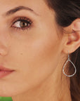 Teardrop Earrings •  Petite