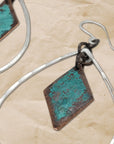 Losange Teardrop Earrings