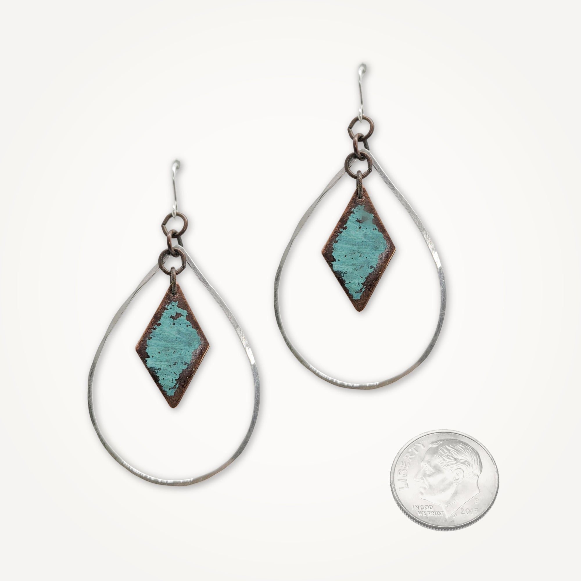 Losange Teardrop Earrings