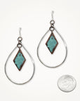 Losange Teardrop Earrings