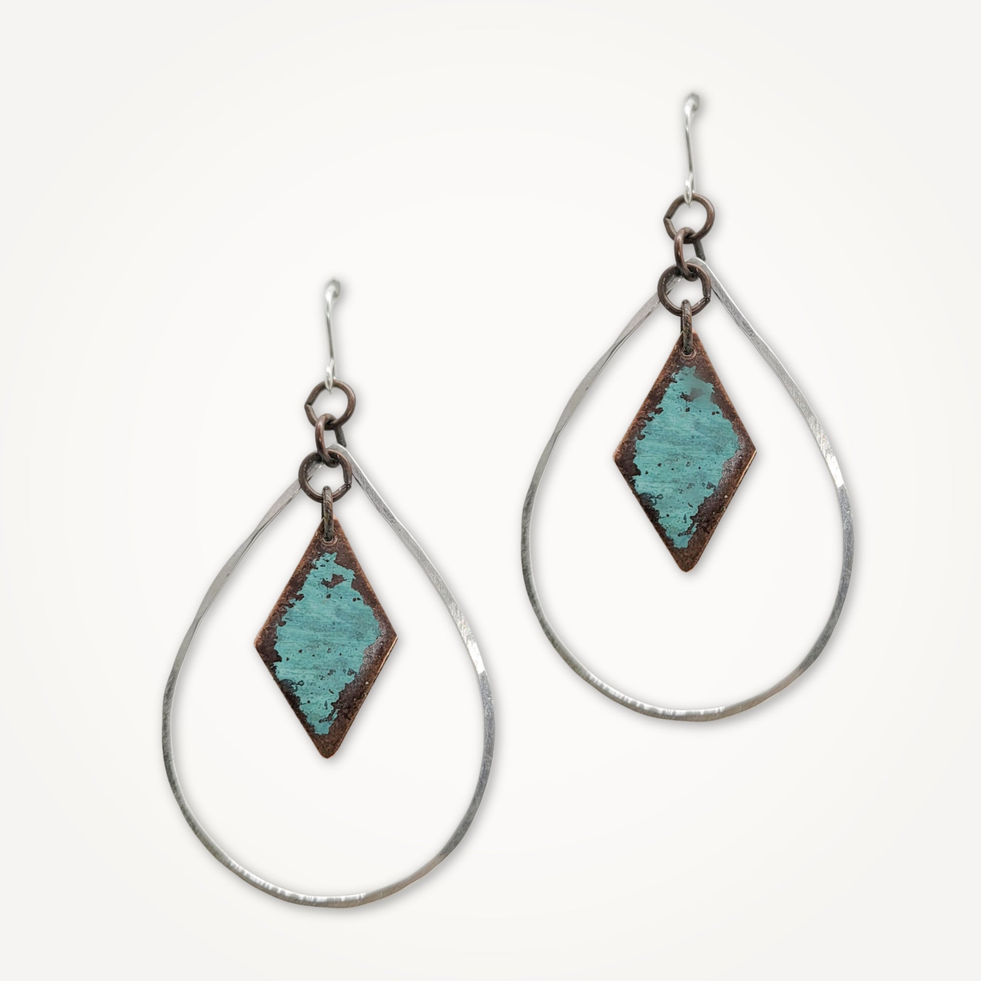 Losange Teardrop Earrings