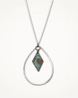 Losange Teardrop Necklace