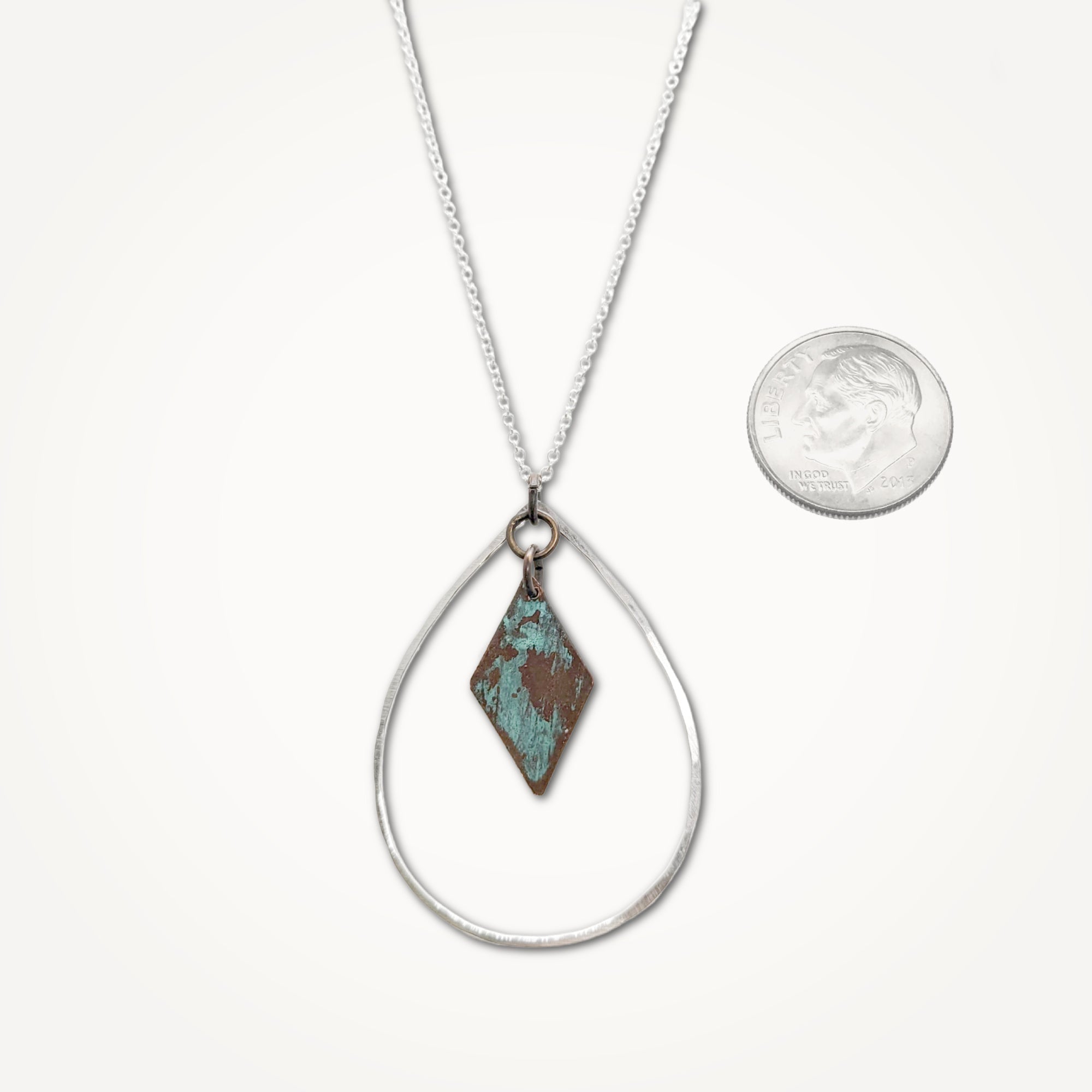Losange Teardrop Necklace