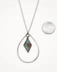 Losange Teardrop Necklace