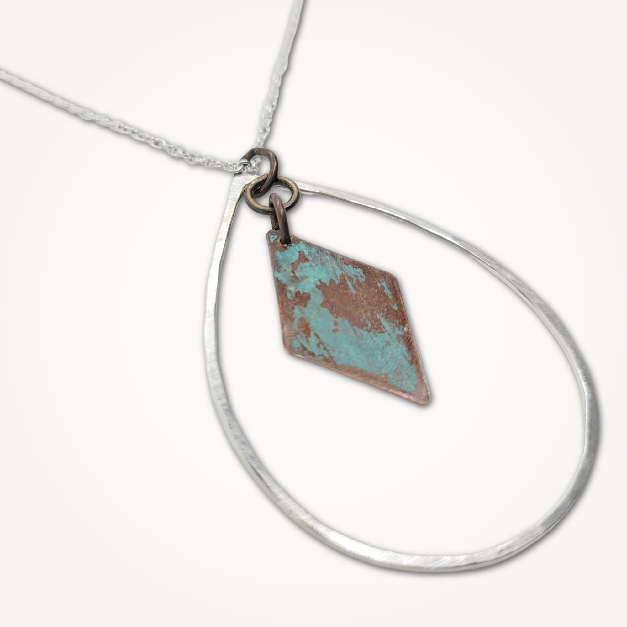 Losange Teardrop Necklace