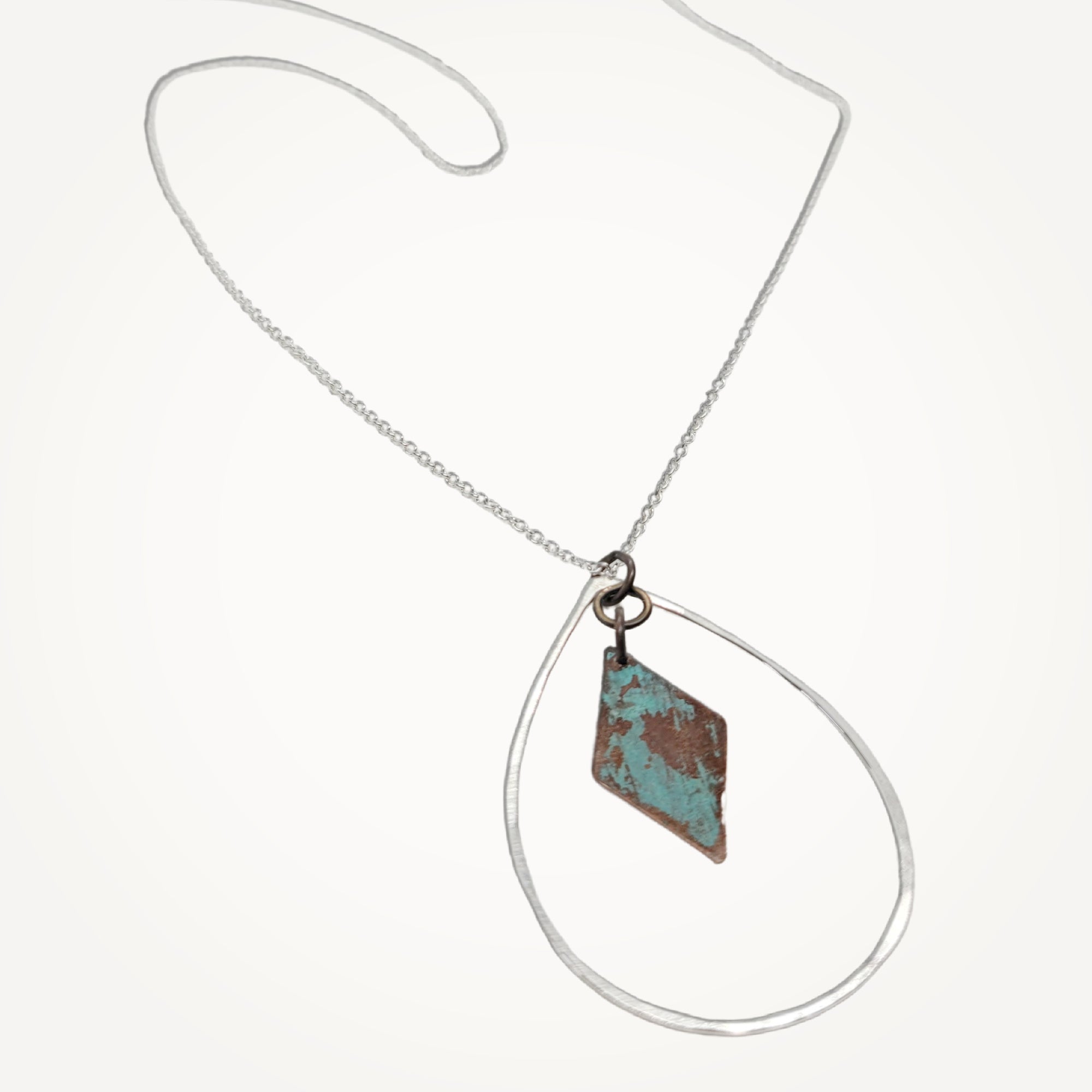 Losange Teardrop Necklace