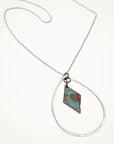 Losange Teardrop Necklace