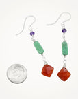Tertiary Gemstone Earrings
