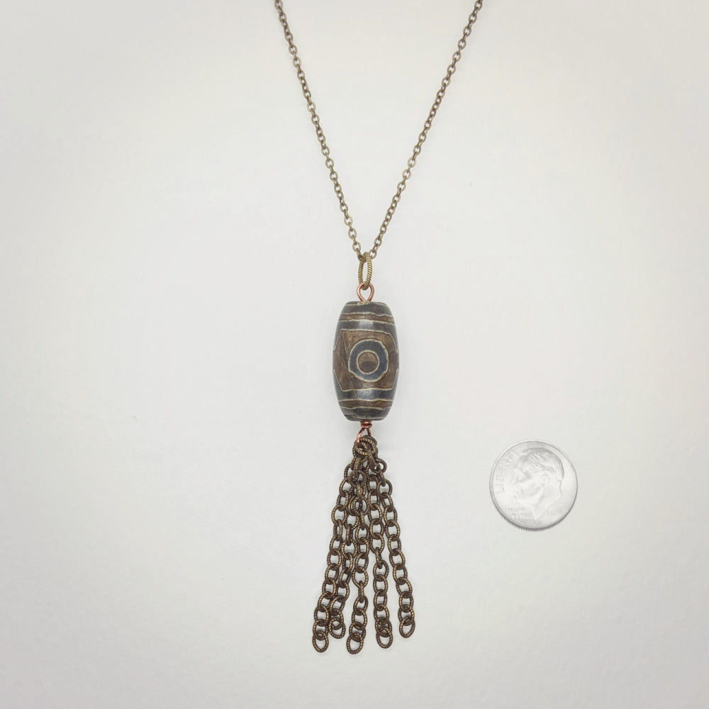 Tibetan Medicine Bead Necklace
