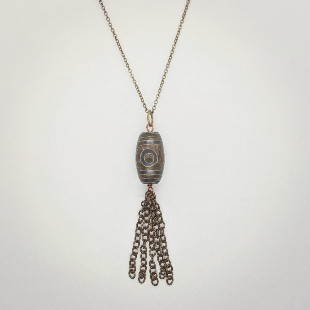 Tibetan Medicine Bead Necklace