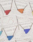 I Love You Necklace • Choice of Color