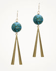 Lula Earrings • Azure Mosaic