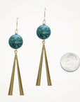 Lula Earrings • Azure Mosaic