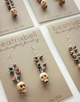 Voodoo Earrings • Rainbow Jasper