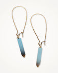 Glass Wand Earrings • Choice of Color