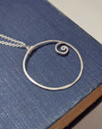 Wave Necklace • Sterling Silver