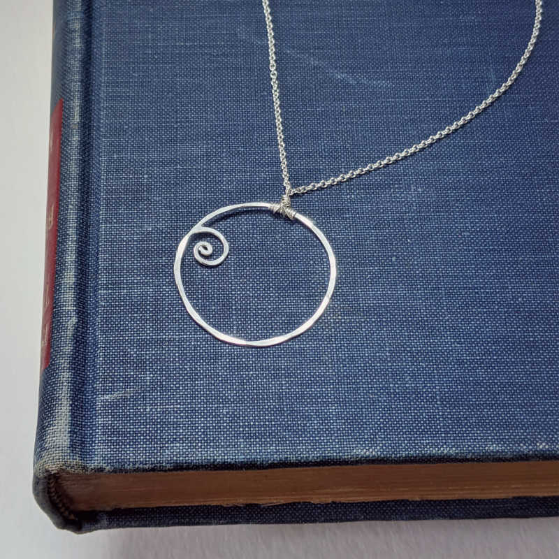 Wave Necklace • Sterling Silver