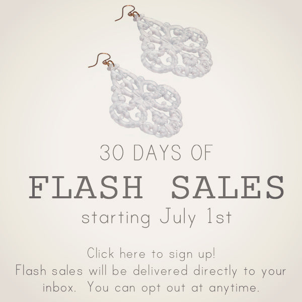 30 Days of Flash Sales