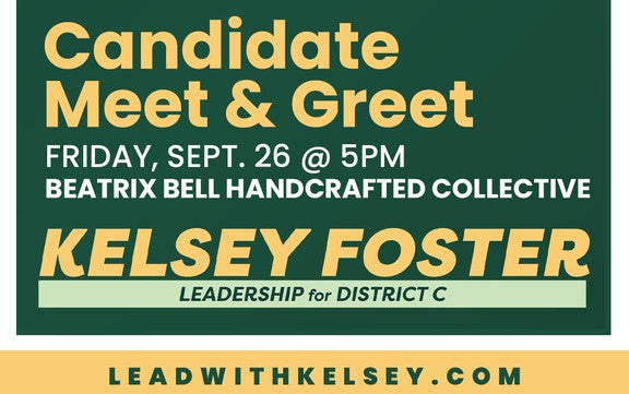 Meet & Greet with Kelsey Foster, New Orleans District C