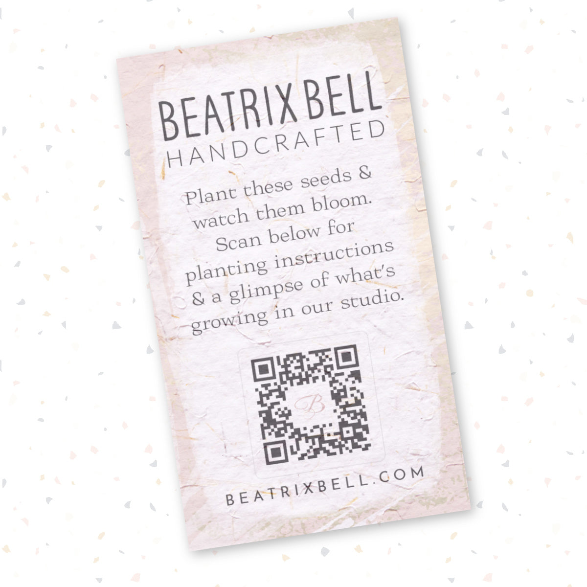 PLANT YOUR SEED CARD