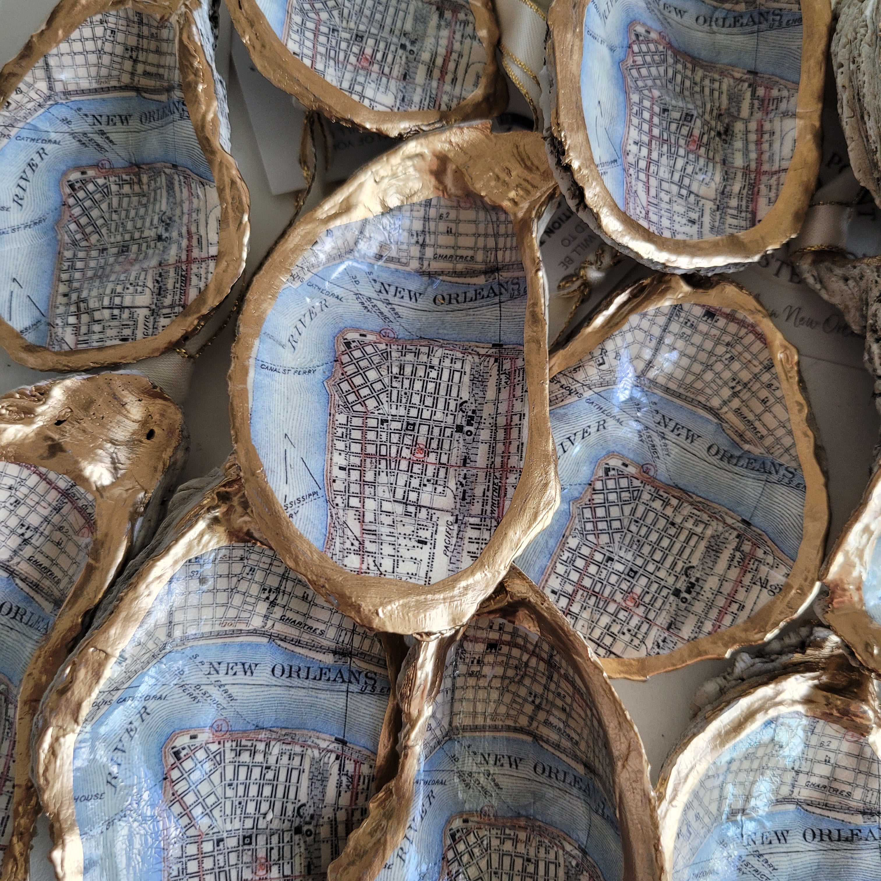 Oyster Shell Ornaments - Customized & Personalized