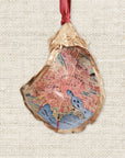 Baltimore Map Ornament • Oyster Shell