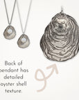 Nestled Pearl Oyster Necklace