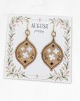 Birth Flower Earrings