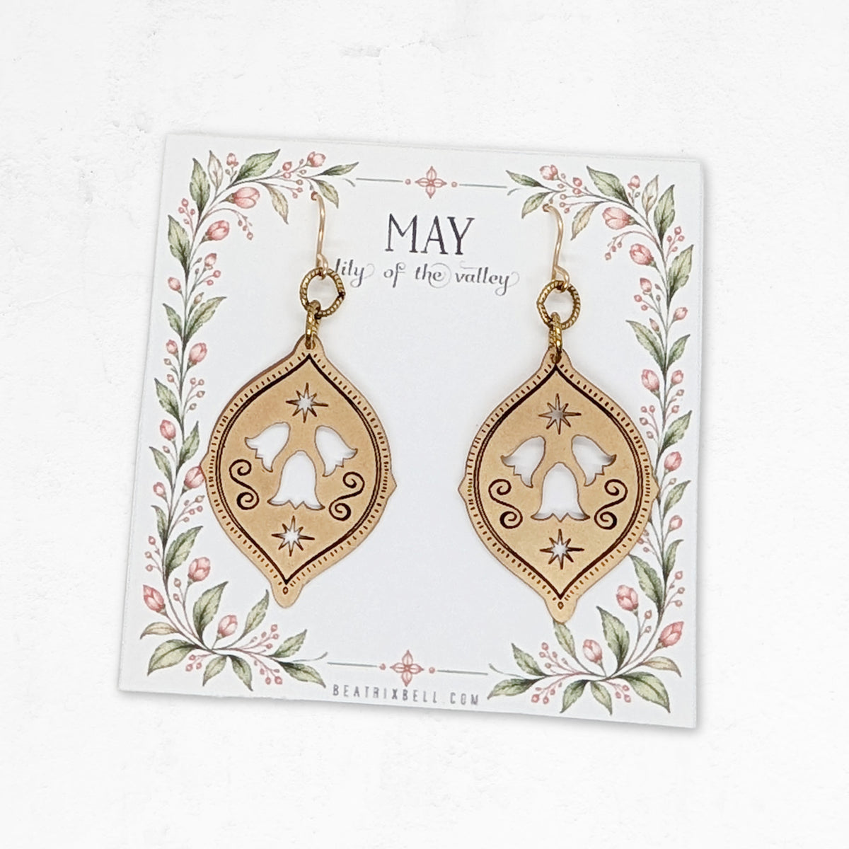 Birth Flower Earrings
