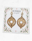 Birth Flower Earrings