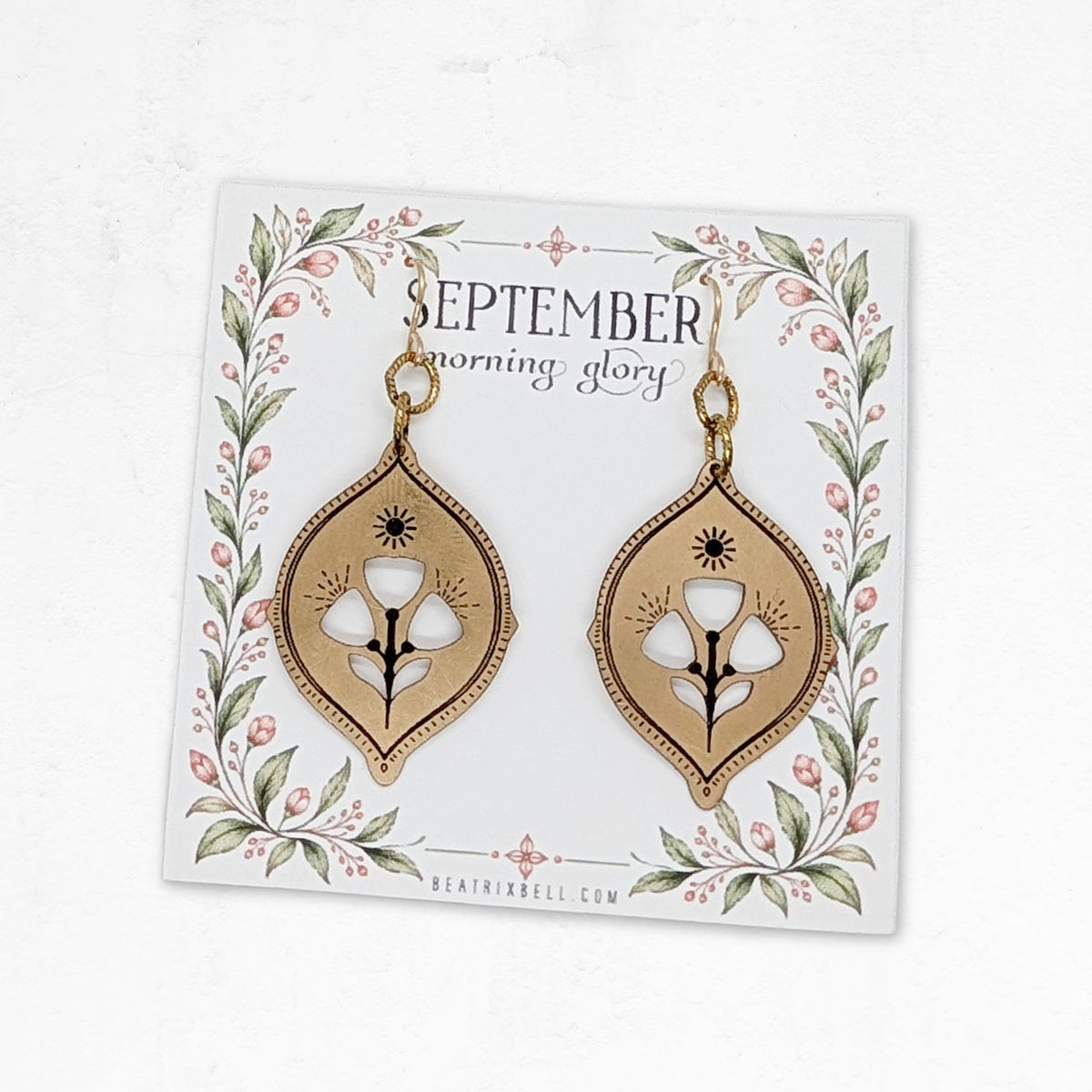 Birth Flower Earrings