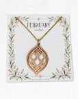 Birth Flower Necklace