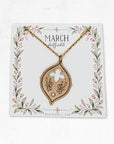 Birth Flower Necklace
