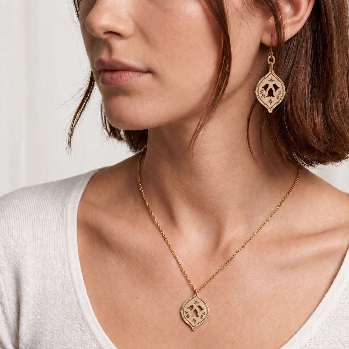 Birth Flower Earrings