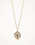 Botanical Floral Pendant Necklaces