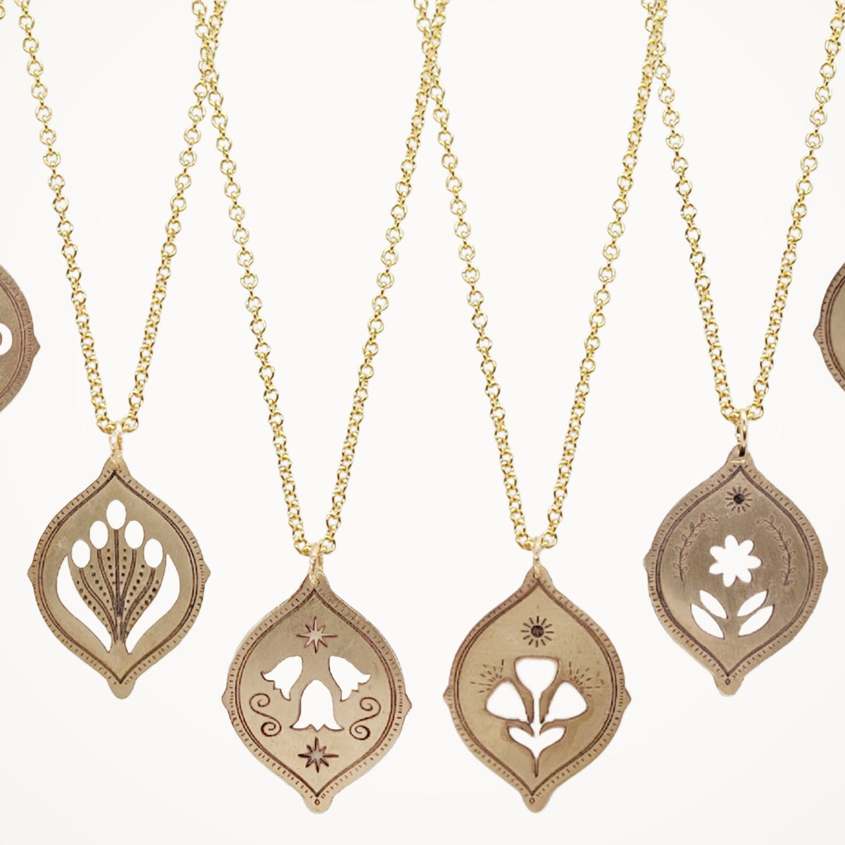 Birth Flower Necklace