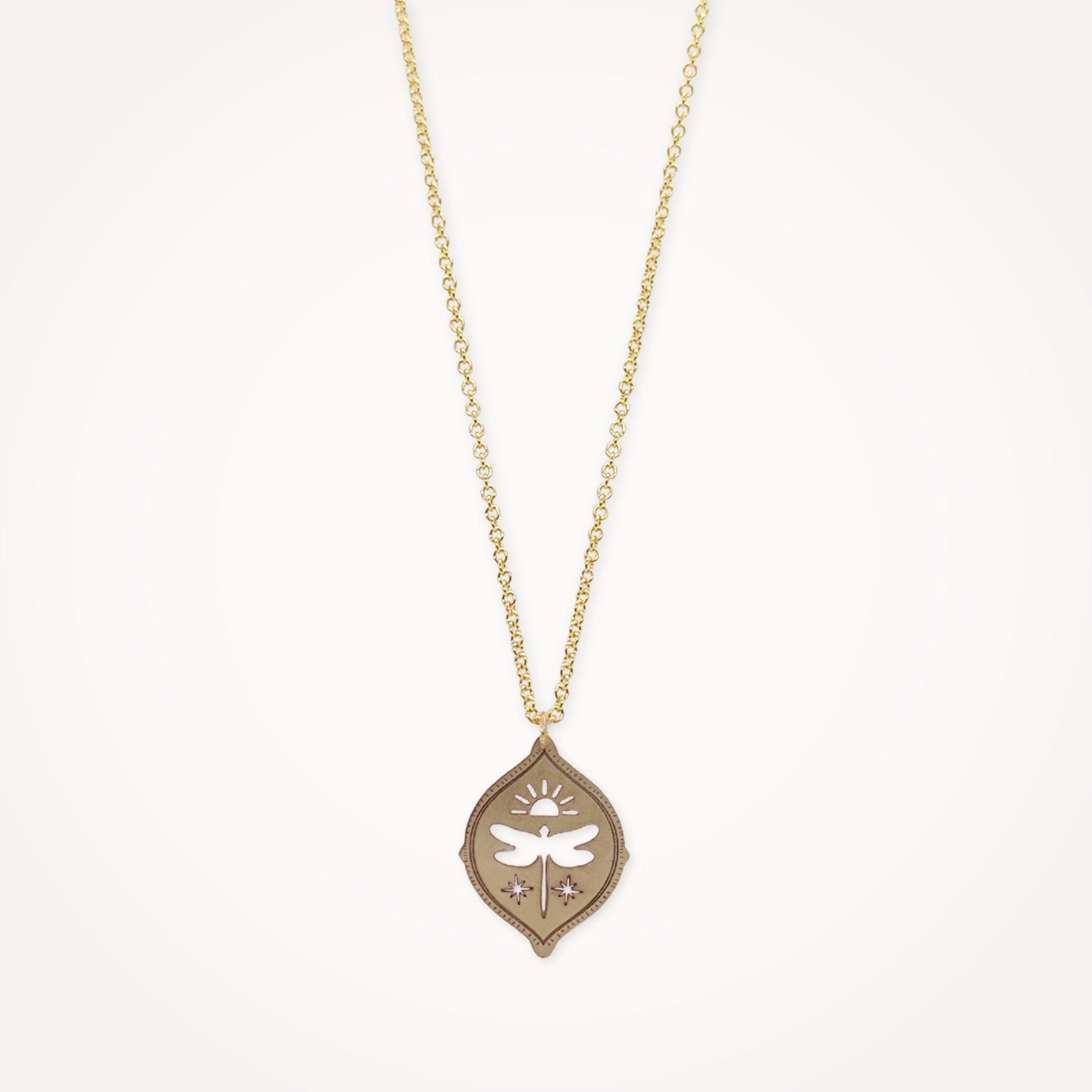 Botanical Floral Pendant Necklaces