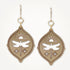 Handmade dragonfly nature inspired earrings