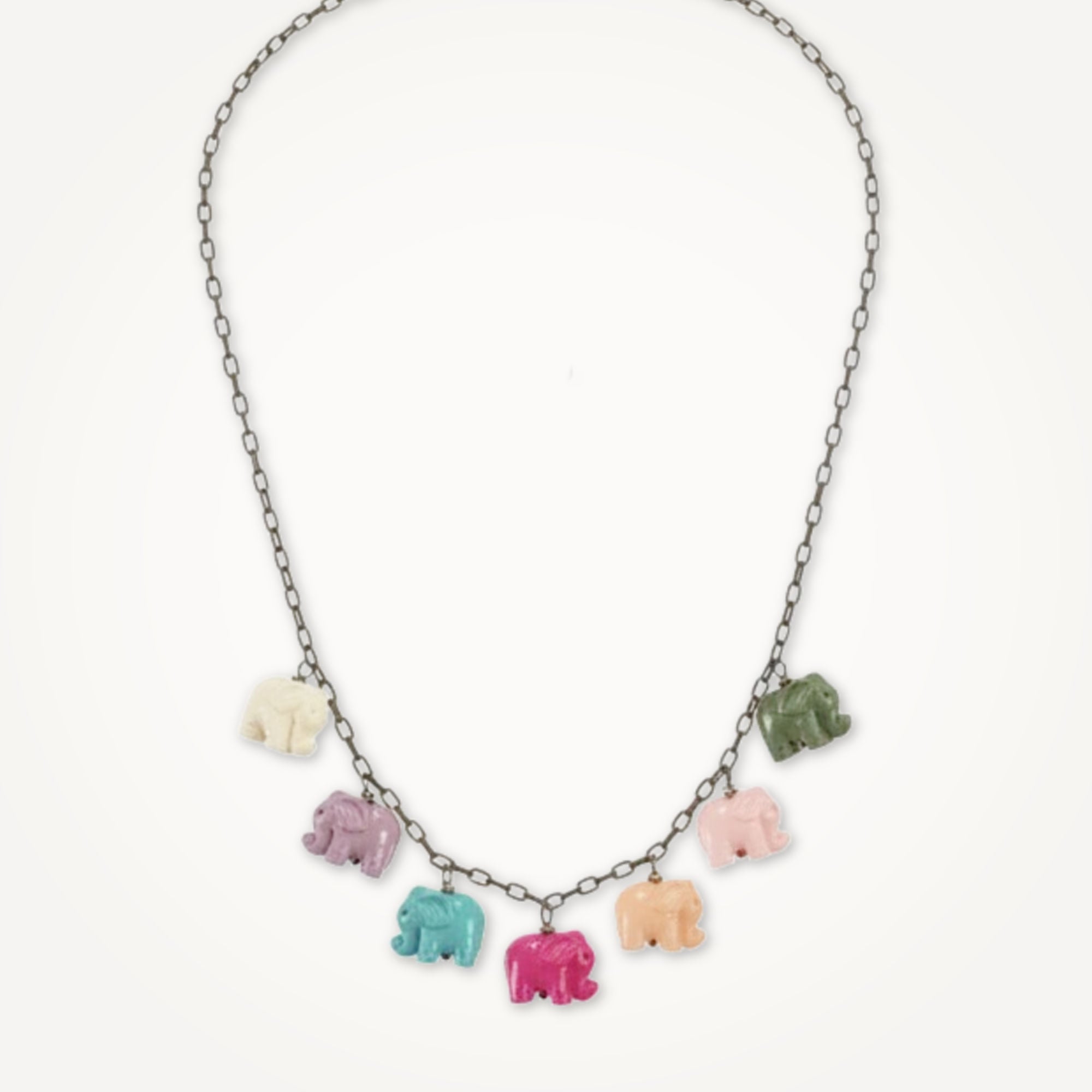 Charms Necklace • Elephants on Parade