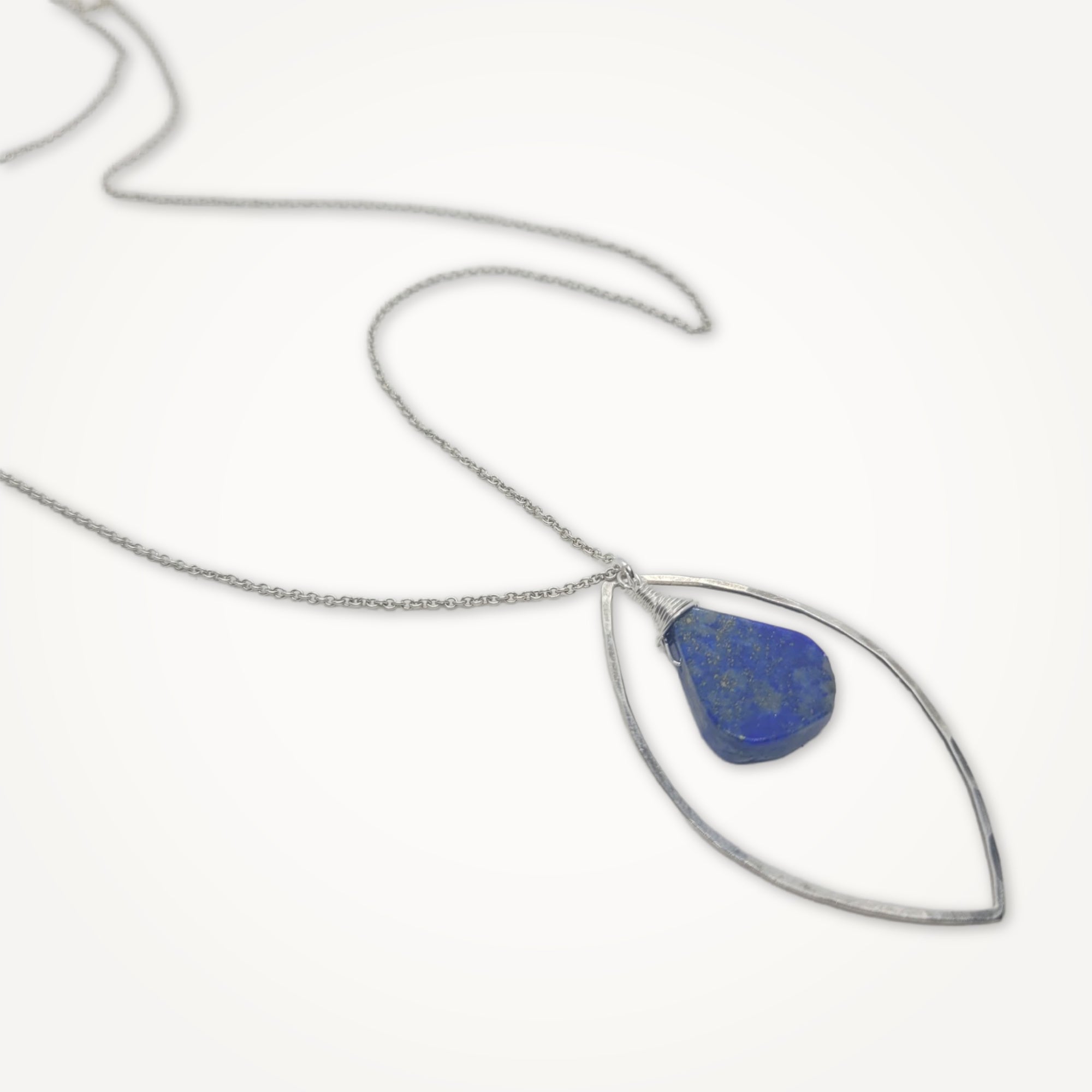 Marquise Necklace • Lapis Lazuli