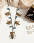 Curious Flight Necklace • Indicolite Crystals