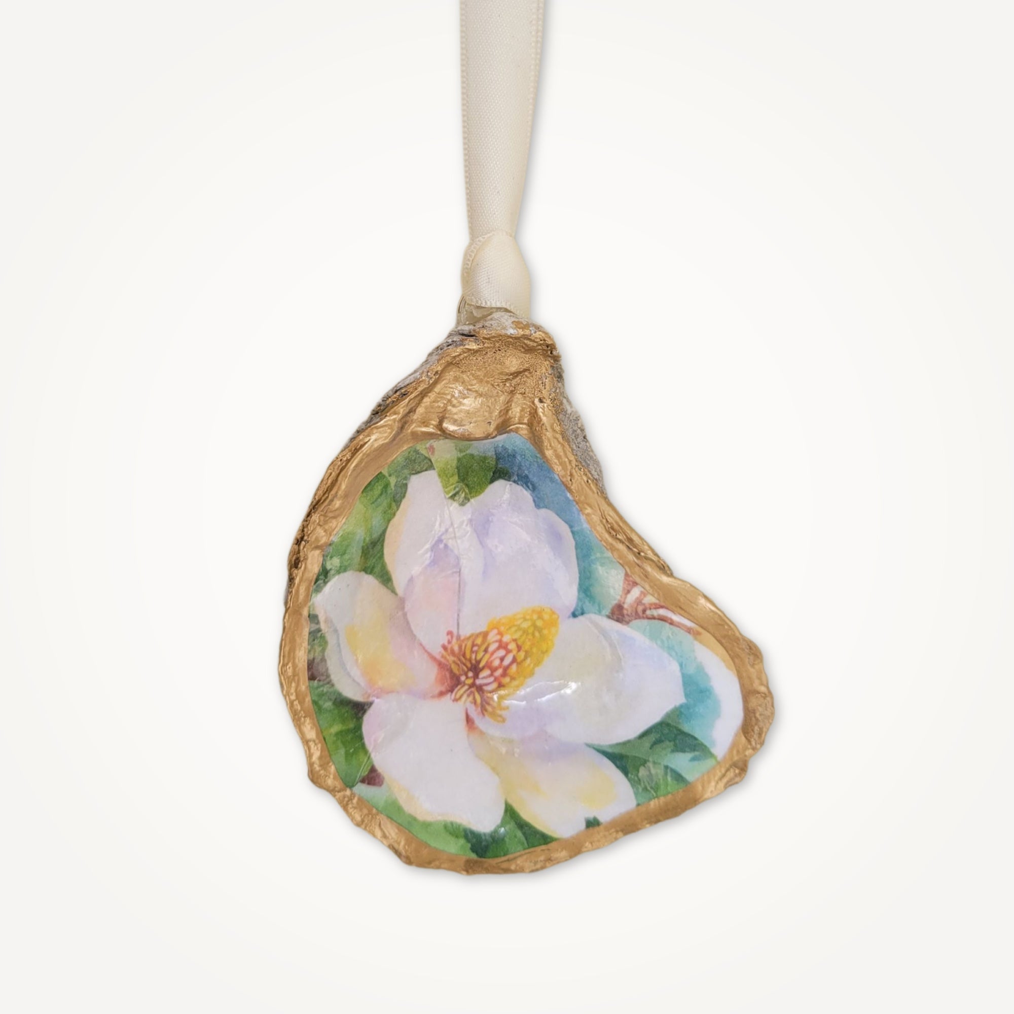 Magnolia Ornament • Oyster Shell