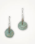 Roman Glass Earrings • Medallion