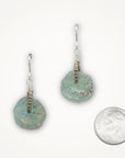 Roman Glass Earrings • Medallion