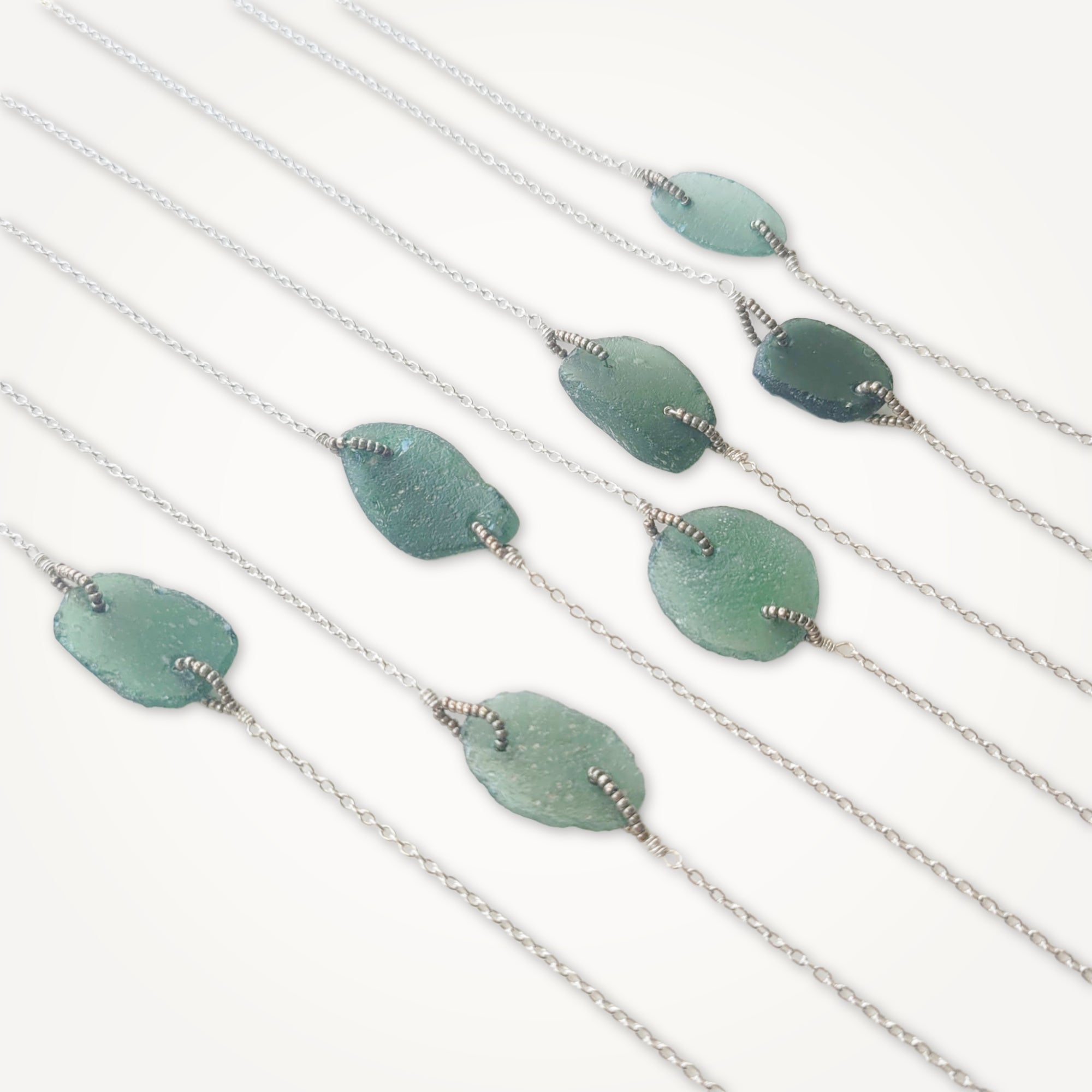 Roman Glass Necklace • Faustina