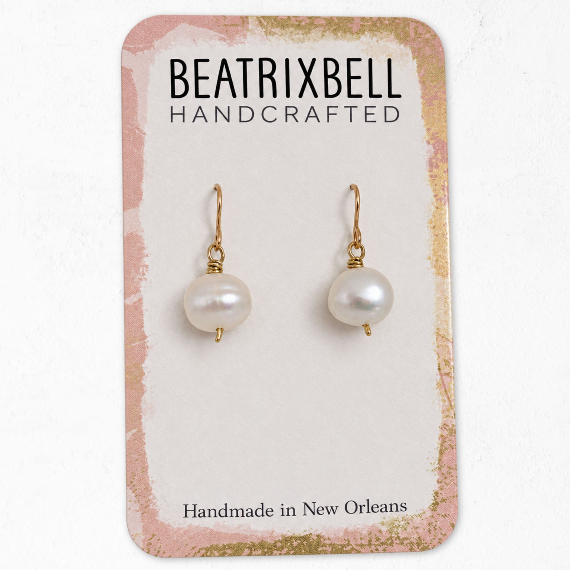 Drop Earrings Freshwater Pearl