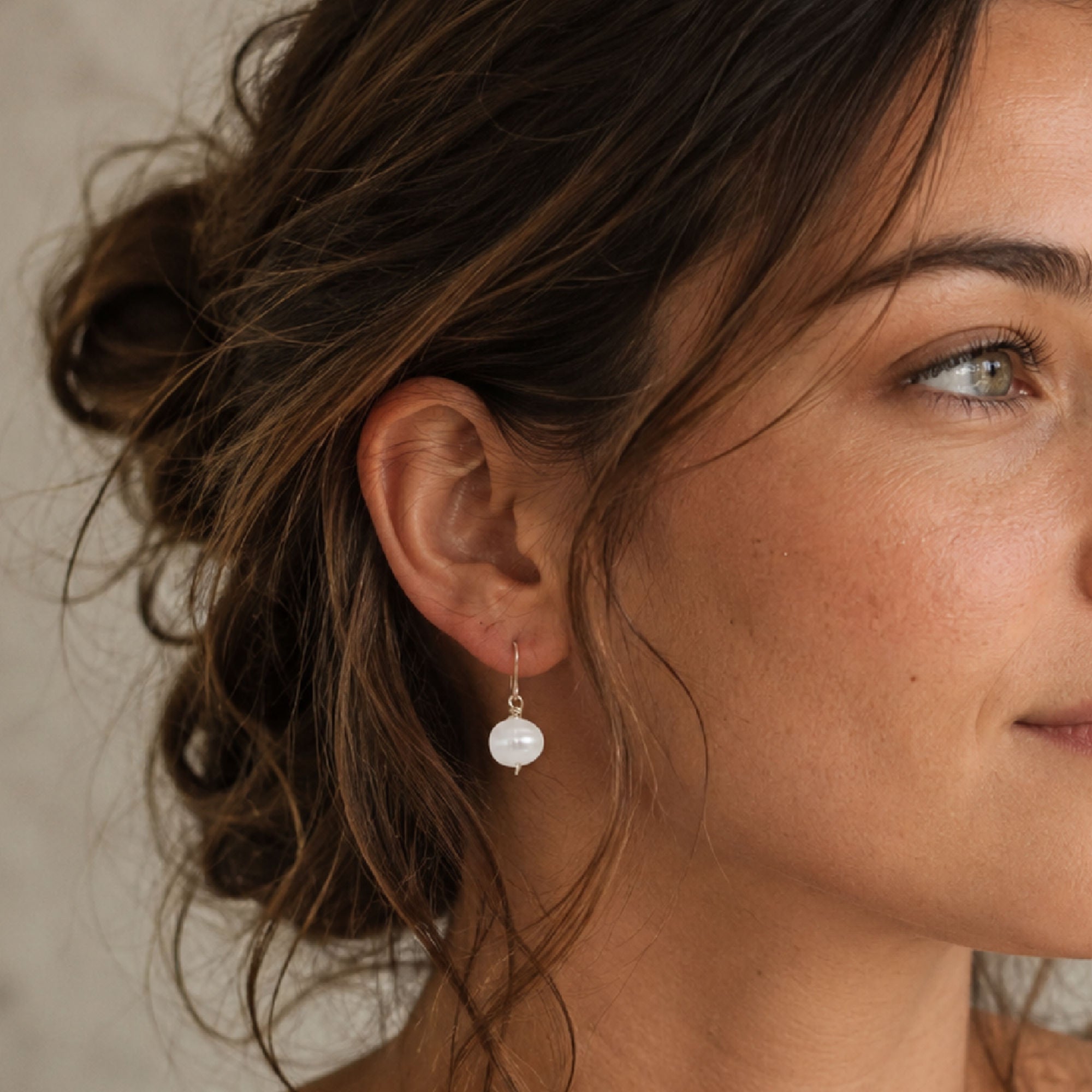 Drop Earrings Freshwater Pearl