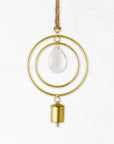 Meridian Crystal Suncatcher with Bell