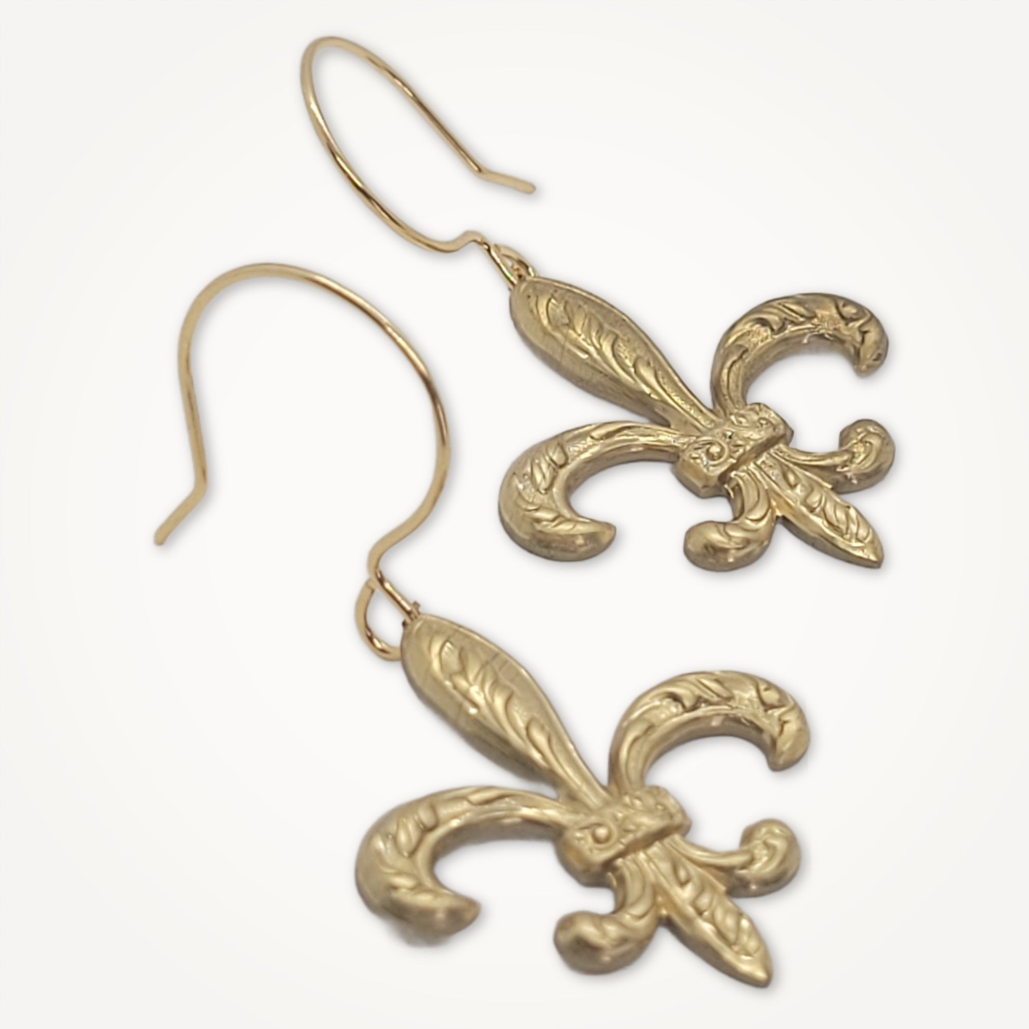 Fleur de Lis Earrings • Acanthus